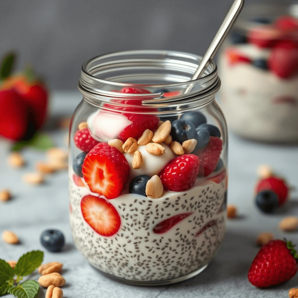 Low-carb Chia Seed Pudding for Type 2 Diabetes
